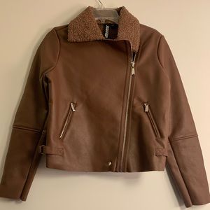Jou Jou Juniors Redwood Faux Leather Jacket